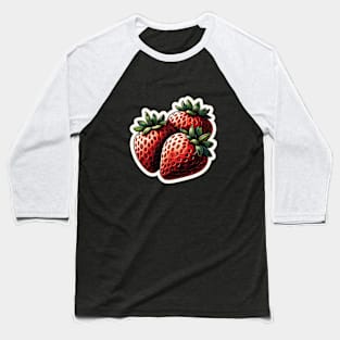 Strawberry Lover Baseball T-Shirt